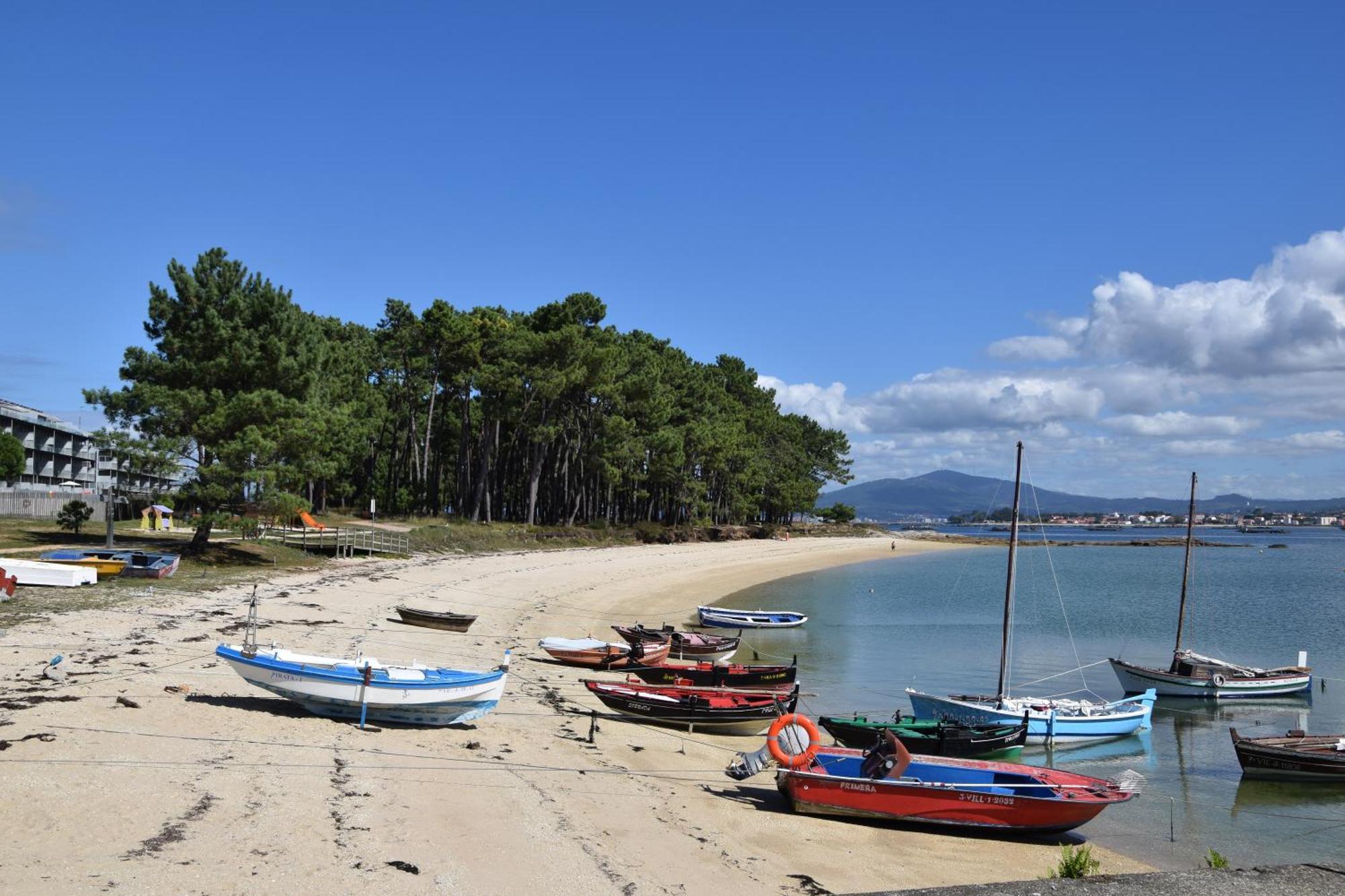 Apartamento De Mar Y Playa En Illa De Arousa Екстериор снимка