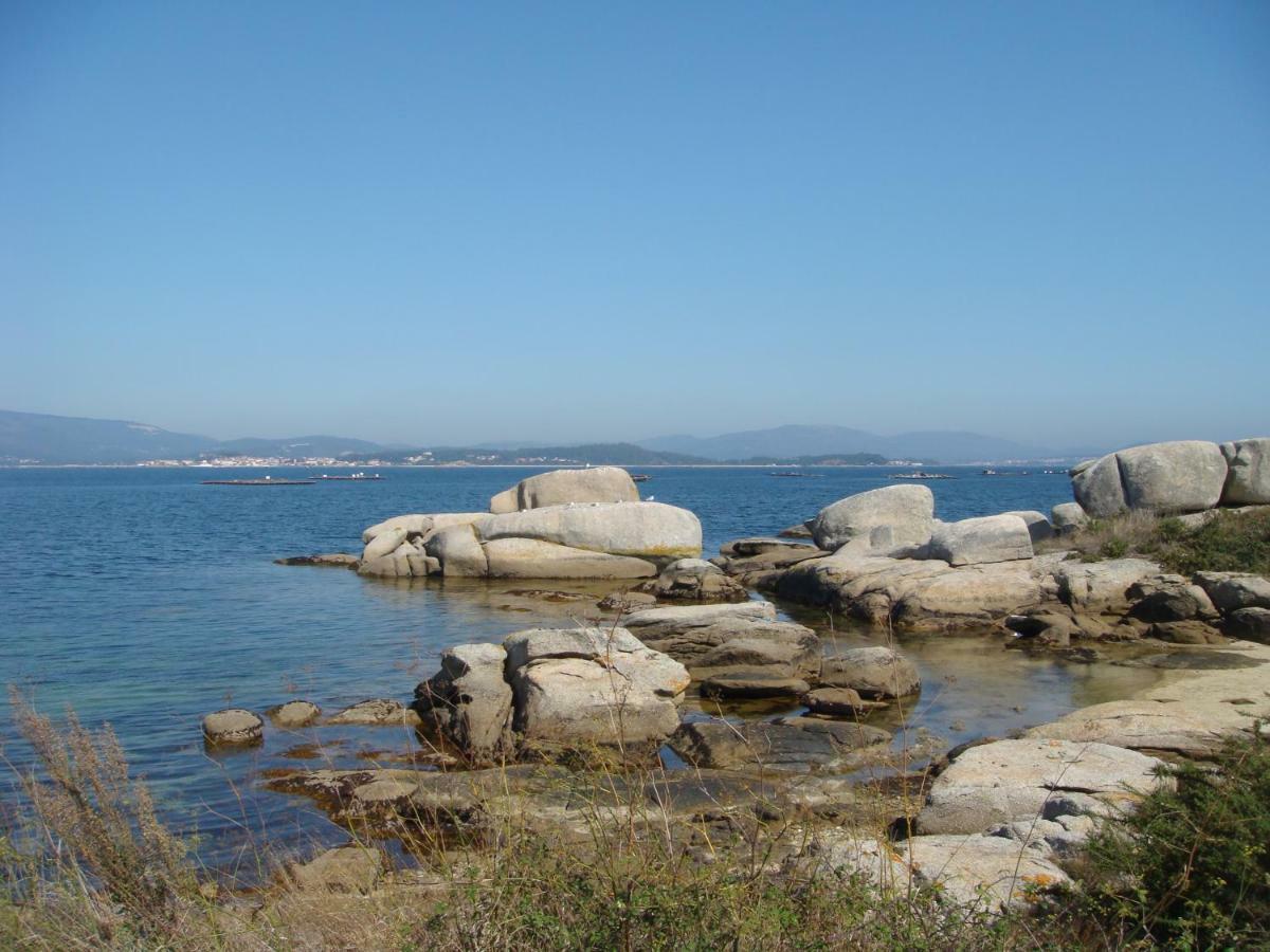 Apartamento De Mar Y Playa En Illa De Arousa Екстериор снимка