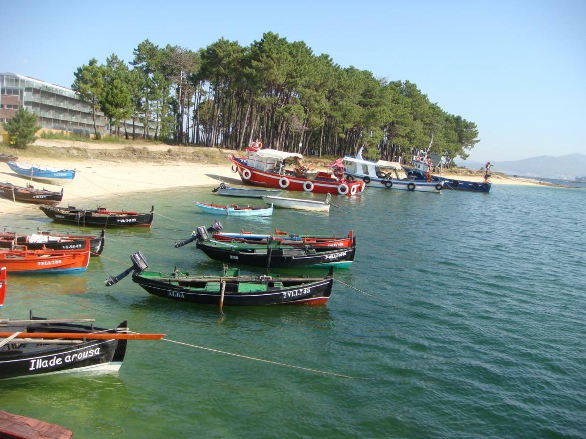 Apartamento De Mar Y Playa En Illa De Arousa Екстериор снимка