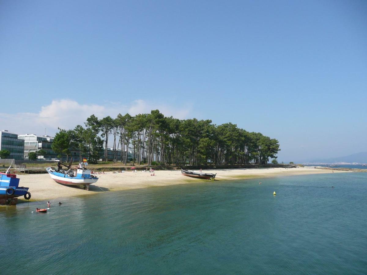 Apartamento De Mar Y Playa En Illa De Arousa Екстериор снимка
